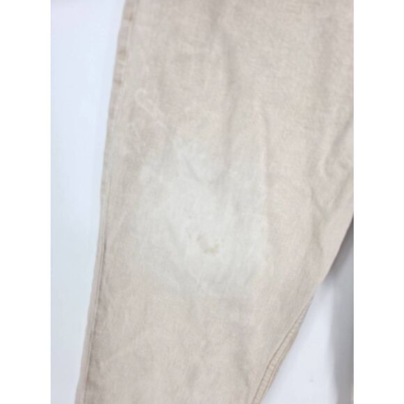 Abercrombie & Fitch Women's light brown ankle straight ultra high rise jeans Siz - Picture 2 of 5